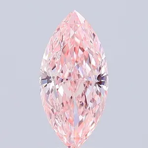 2.04ct MARQUISE Fancy Vivid Pink VVS2 Coloured Lab diamond