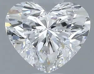 0.71ct HEART E VVS2 Natural diamond