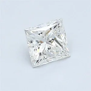 0.6ct PRINCESS F SI1 Natural diamond
