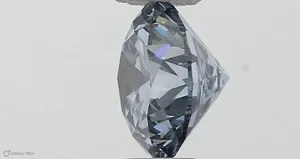 0.35ct ROUND Fancy Vivid Blue VVS1 Coloured Lab diamond