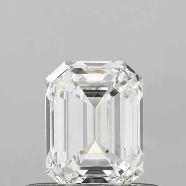 0.51ct EMERALD H VVS2 Natural diamond