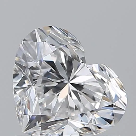 0.9ct HEART D VVS2 Natural diamond