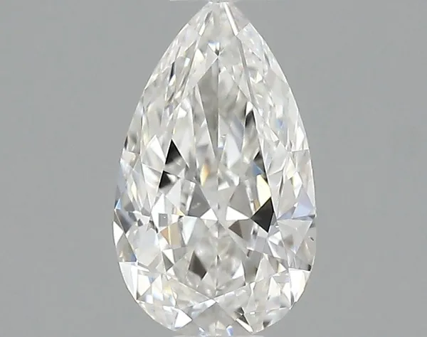 0.5ct PEAR F VS2 Natural diamond