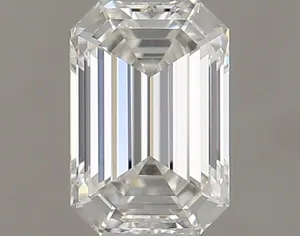 0.38ct EMERALD G VVS1 Natural diamond