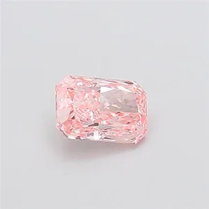 1.06ct RADIANT Fancy Vivid Pink VS1 Coloured Lab diamond