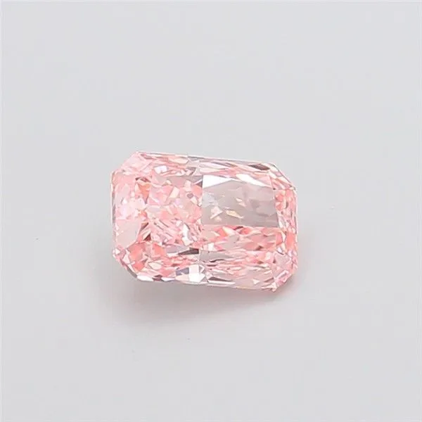 1.06ct RADIANT Fancy Vivid Pink VS1 Coloured Lab diamond