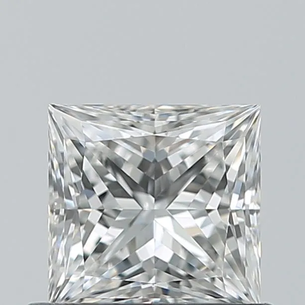 0.71ct PRINCESS F VVS2 Natural diamond