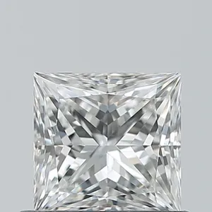 0.71ct PRINCESS F VVS2 Natural diamond