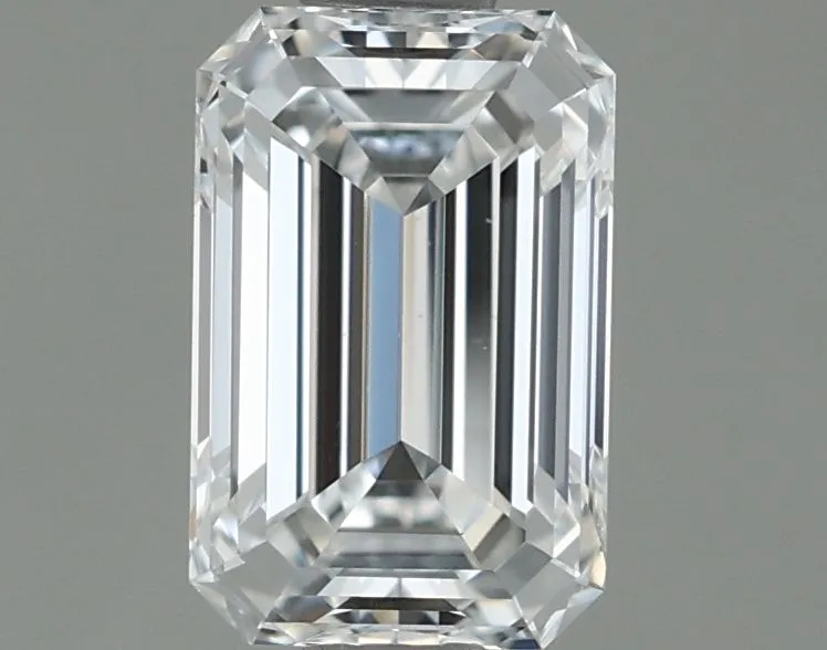 0.70ct EMERALD F VS1 Natural diamond