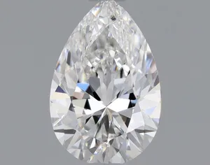 0.4ct PEAR E VVS2 Natural diamond