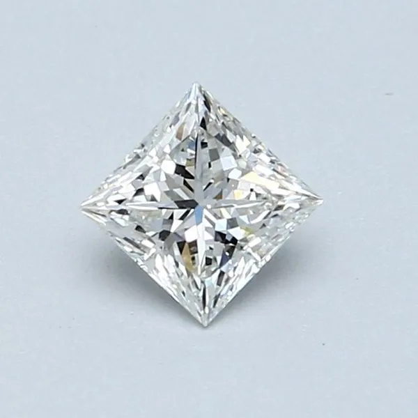 0.5ct PRINCESS H VVS2 Natural diamond