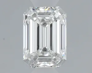 0.5ct EMERALD F IF Natural diamond