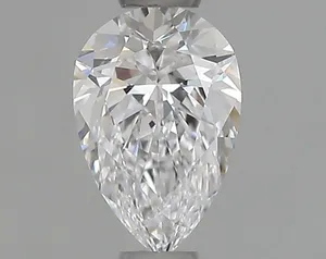 0.42ct PEAR D VVS2 Natural diamond