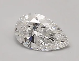 0.85ct PEAR D VVS1 Lab diamond