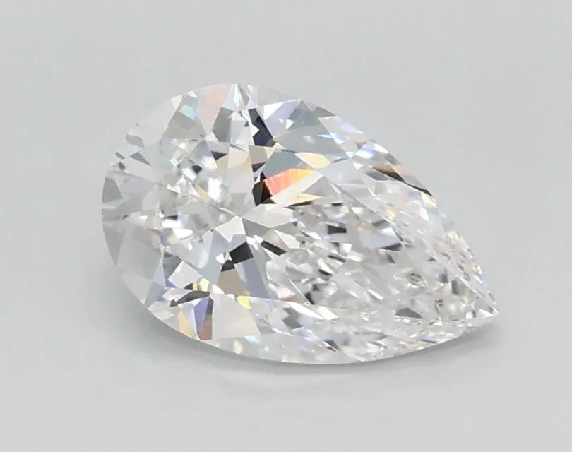 0.87ct PEAR D VVS1 Lab Grown diamond