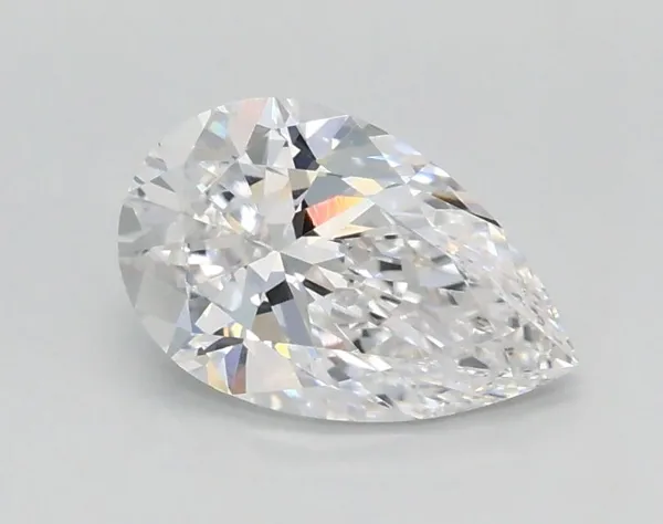 0.87ct PEAR D VVS1 Lab diamond