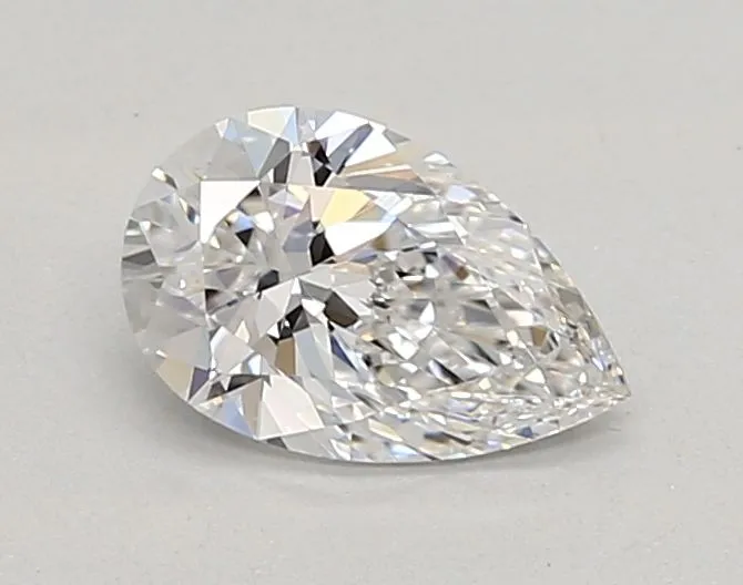 0.58ct PEAR D IF Lab Grown diamond