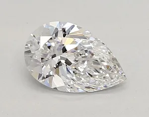 0.58ct PEAR D IF Lab diamond
