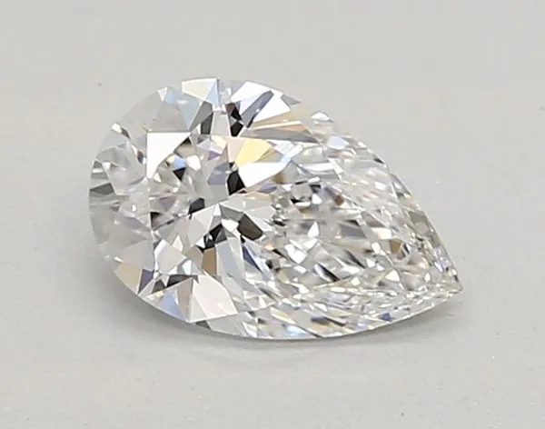 0.58ct PEAR D IF Lab diamond