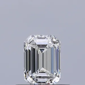 0.51ct EMERALD F VS1 Natural diamond