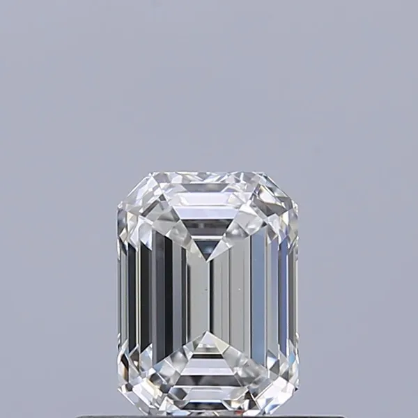 0.51ct EMERALD F VS1 Natural diamond