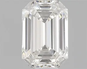 0.36ct EMERALD F VS2 Natural diamond