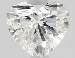0.6ct HEART G VVS2 Natural diamond