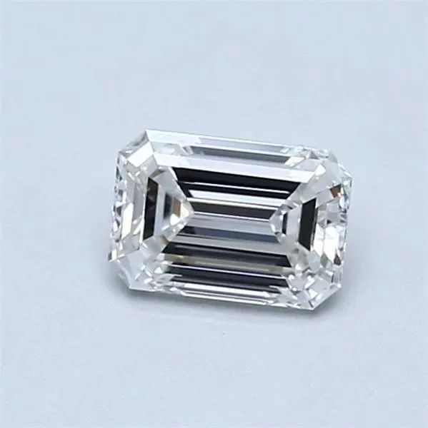 0.54ct EMERALD F VVS2 Natural diamond
