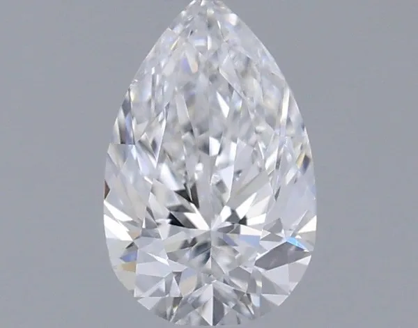 0.33ct PEAR D VS2 Natural diamond