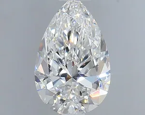 0.5ct PEAR F VS2 Natural diamond