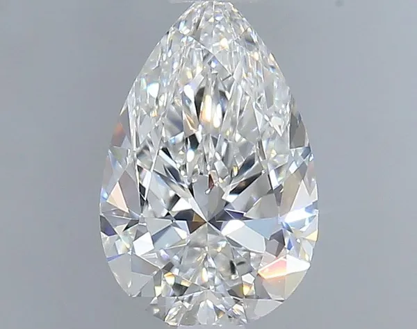 0.5ct PEAR F VS2 Natural diamond