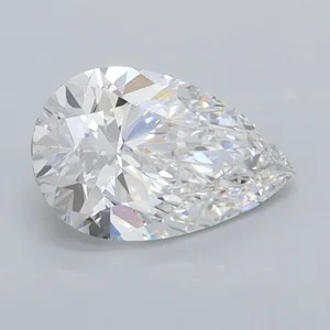 0.73ct PEAR D VVS1 Lab diamond