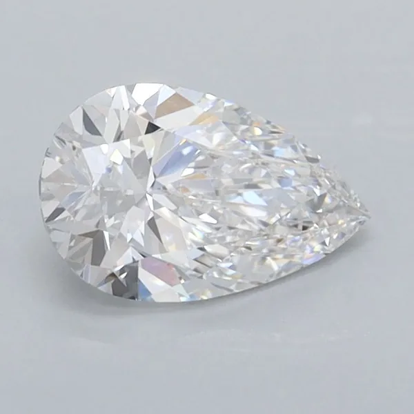 0.73ct PEAR D VVS1 Lab diamond
