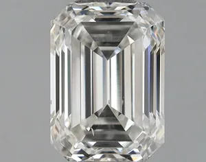 0.7ct EMERALD F VS2 Lab diamond