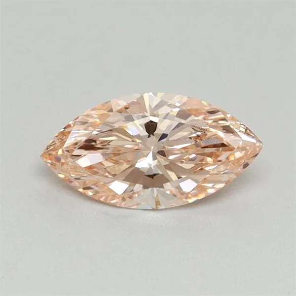 0.73ct MARQUISE Fancy Intense Pink VS1 Coloured Lab diamond