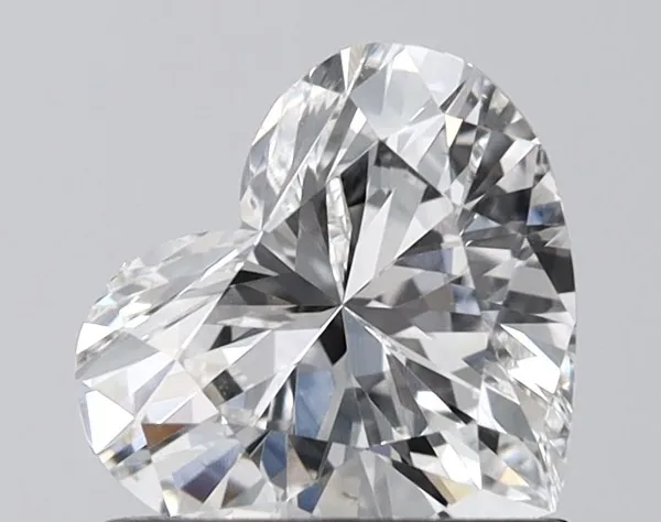 0.86ct HEART D VVS2 Lab diamond