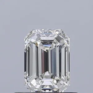 0.6ct EMERALD H VVS2 Natural diamond