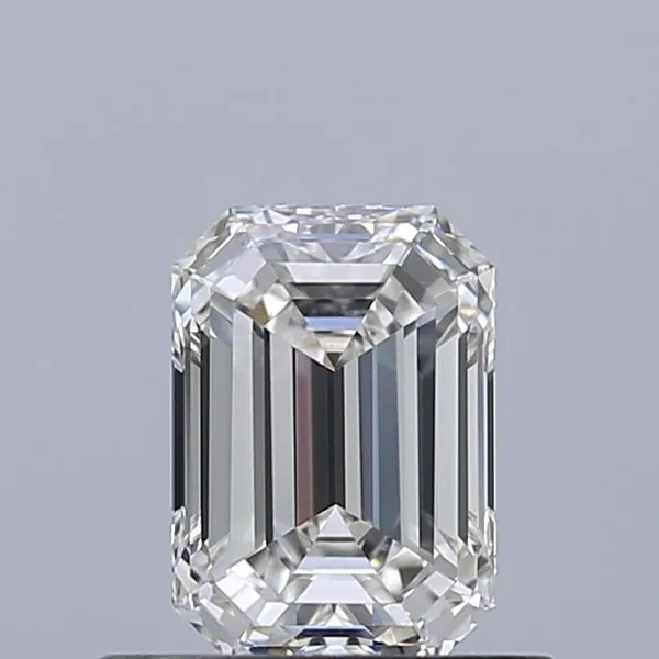 0.6ct EMERALD H VVS2 Natural diamond