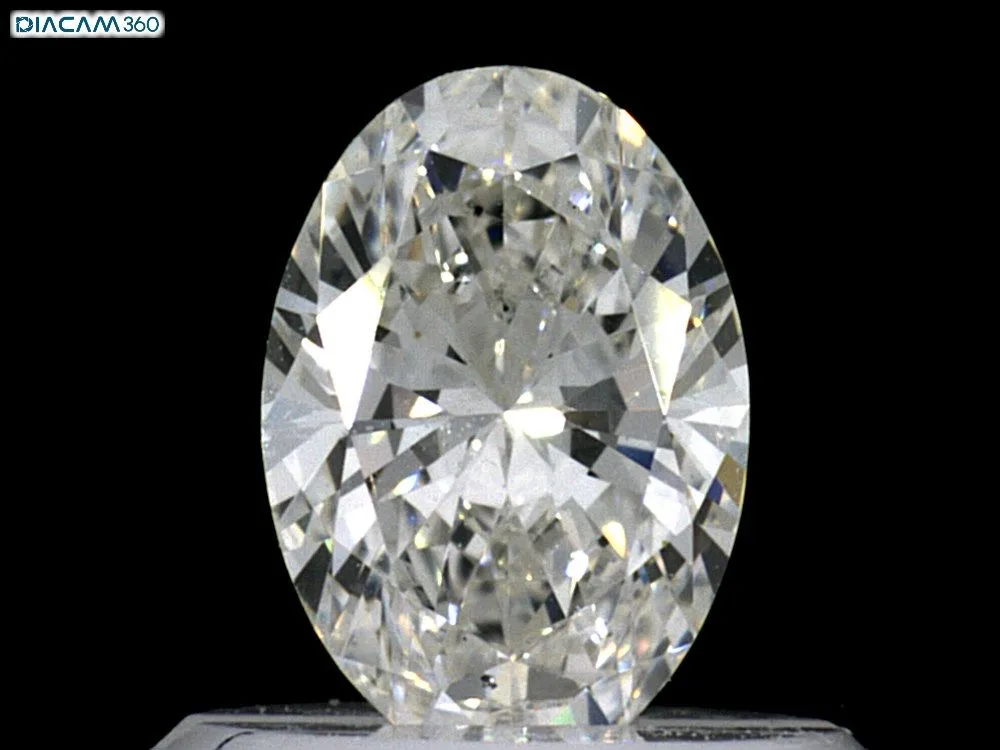 0.50ct OVAL H SI1 Natural diamond
