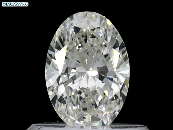 0.5ct OVAL H SI1 Natural diamond