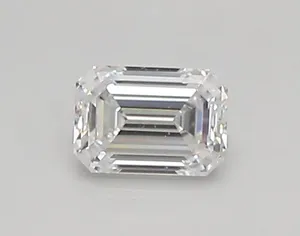 0.31ct EMERALD D VVS2 Lab diamond