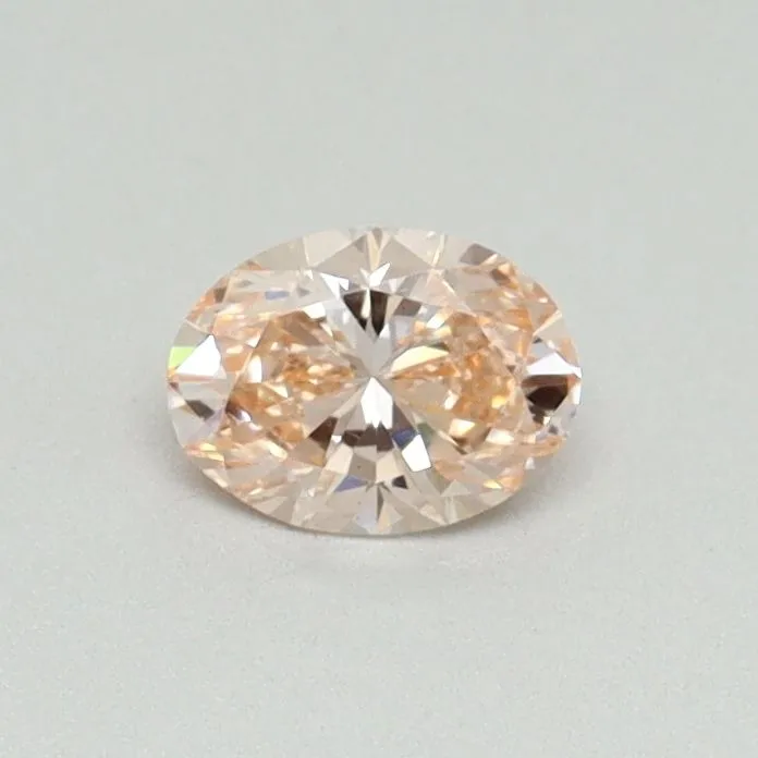 0.30ct OVAL Fancy Pink VS1 Coloured Lab diamond