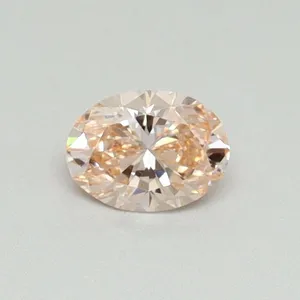 0.3ct OVAL Fancy Pink VS1 Coloured Lab diamond