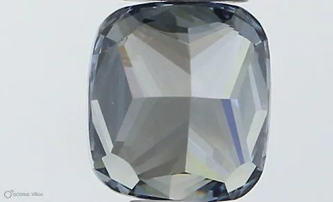 0.51ct CUSHION Fancy Vivid Blue SI1 Coloured Lab diamond