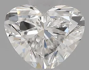 0.33ct HEART F VS2 Natural diamond