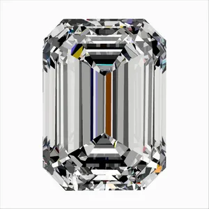 0.4ct EMERALD D VVS1 Natural diamond