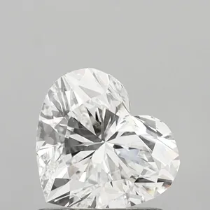 1ct HEART D VVS1 Lab diamond