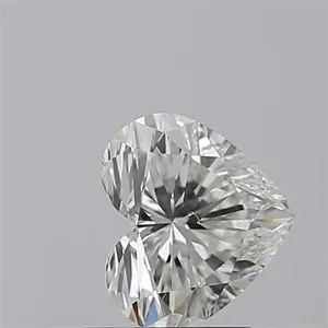 1ct HEART H VS2 Natural diamond