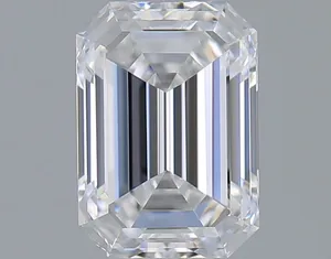 0.5ct EMERALD D VVS2 Natural diamond