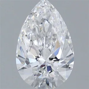 0.88ct PEAR D VVS1 Lab diamond